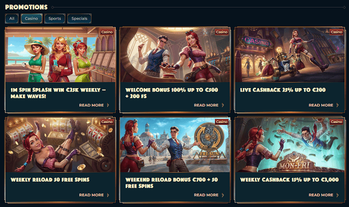 MonsterWin New Promotions 