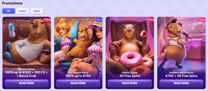 Spinbara Casino Promotions 